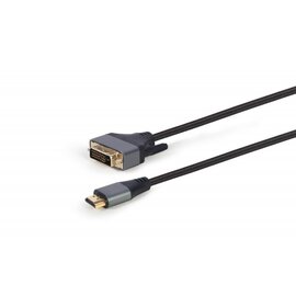 Зображення 2 Кабель мультимедійний Cablexpert HDMI на DVI, 1.8м - CC-HDMI-DVI-4K-6