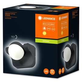 Зображення 4 LED світильник Osram Endura Style Sshere 8W 600Lm 3000K алюміній