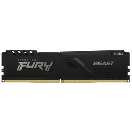 Изображение  Оперативная память Kingston Fury Beast Black DDR4 16384Mb 3600MHz &mdash; KF436C18BB/16