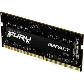 Зображення 2 Оперативна пам`ять Kingston SoDIMM Fury Impact DDR4 8192Mb 3200Mhz &mdash; KF432S20IB/8