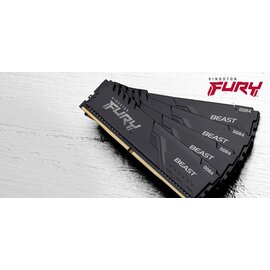Изображение 3 Оперативная память Kingston Fury Beast Black DDR4 2x32768Mb 3200MHz &mdash; KF432C16BBK2/64