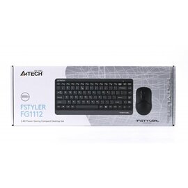 Зображення 5 Комплект мишка + клавіатура A4Tech FG1112 USB Black
