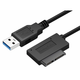 Изображение  Кабель Voltronic Usb 3.0 AM to SATA 0.12m, Black - YT-C3.0-SATA/0.12