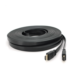 Зображення  Кабель мультимедійний Merlion HDMI-HDMI 15.0м Black &mdash; YT-HDMI(M)/(M)SLIM-15m