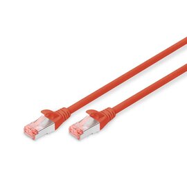 Изображение  Патч-корд витая пара Digitus DK-1644-020/R S-FTP Cat 6 (2 м) red