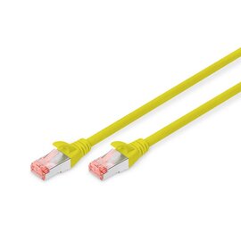 Изображение  Патч-корд витая пара Digitus DK-1644-030/Y S-FTP Cat 6 (3 м) yellow