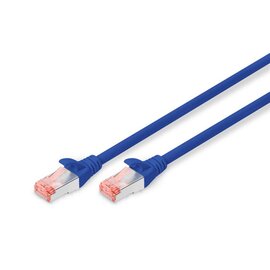 Изображение  Патч-корд витая пара Digitus DK-1644-030/B S-FTP Cat 6 (3 м) blue