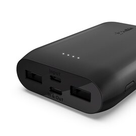 Зображення 4 Батарея універсальна Belkin 10000mAh, 15W Dual USB-A, USB-C, Black &ndash; BPB011BTBK