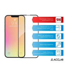 Зображення 2 Захисне скло Acclab Full Glue для Apple iPhone 13 Pro Max Black - 1283126515422