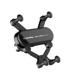 Зображення  Тримач ColorWay Gravity Sensor Holder Black - CW-CHG11-BK