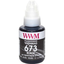 Зображення  Чорнило для принтера WWM Epson L800 Black - E673B