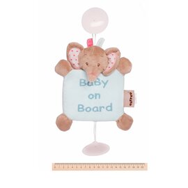 Зображення 3 М`яка іграшка Nattou слоник Рози - 655354