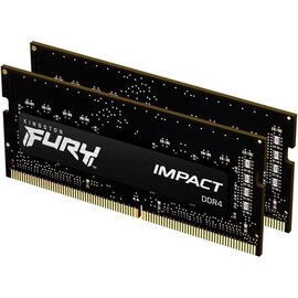 Зображення 2 Модуль пам`яті Kingston SoDIMM Fury Impact DDR4 2x16384Mb 3200Mhz &mdash; KF432S20IBK2/32
