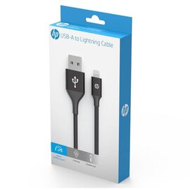 Зображення 2 Кабель HP USB - Lightning, 2м, Black - DHC-MF100-2M