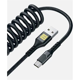 Зображення  Кабель Luxe Cube Dynamic USB-micro USB, 1.5м, Black - 4446689101236