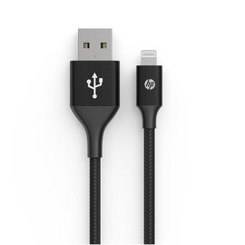 Зображення  Кабель HP USB - Lightning, 1м, Black - DHC-MF100-1M