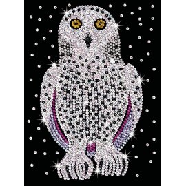 Изображение  Развивающий Sequin Art Blue Снежная Сова - SA1604