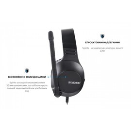 Зображення 4 Навушники Sades SA-721 Spirits Black