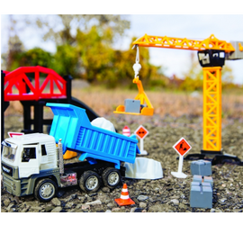 Зображення 5 Ігровий набір Driven Строительный кран 62 эл. - WH1022Z для