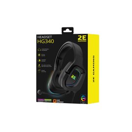 Зображення 2 Навушники 2E 2E-HG340BK RGB 3.5mm Black геймерські