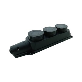 Изображение  Розетка ElectroHouse EH-RB-W3 с заземлением