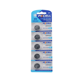 Зображення  Батарейка Pkcell CR1632, 5 шт.
