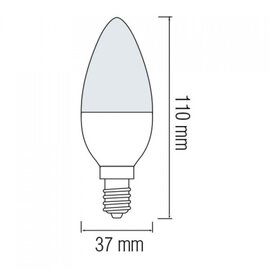 Изображение 2 LED лампа Horoz Electric Ultra-8 8W 3000K E27 800Lm v2 на 64 Вт