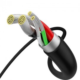 Зображення 3 Кабель Baseus Superior Fast Charging USB-microUSB, 1м Black - CAMYS-01