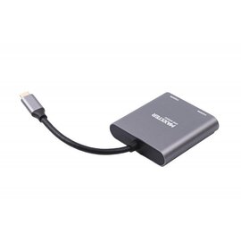 Зображення 2 Адаптер Maxxter USB-C на 2xHDMI - V-CM-2HDMI