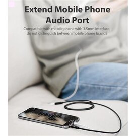 Изображение 6 Аудио кабель Vention Audio 3.5 mm M - 3.5 mm F, 3m, Black - BHBBI