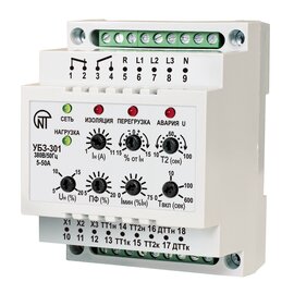 Изображение  Реле защиты двигателя Новатек-Электро УБЗ-301 10-100А (NTBZ30110)