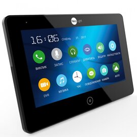 Изображение 2 Видеодомофон NeoLight MEZZO HD WF Black сенсорные кнопки, Цвет корпуса: черный