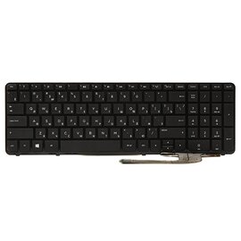 Зображення  Клавіатура для ноутбука PowerPlant для HP 250 G2, G3; 255 G2, G3; 256 G2, G3 black, black - KB310173
