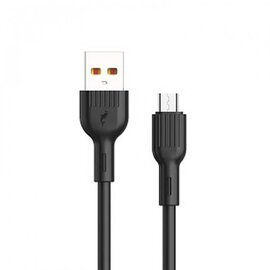 Зображення  Кабель SkyDolphin S03V USB - microUSB 1м, Black - USB-000420