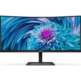 Зображення  Монітор Philips UltraWide 346E2CUAE/00 VA Black Curved