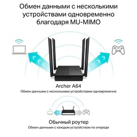 Зображення 6 Роутер для дому та офісу TP-Link Archer A64
