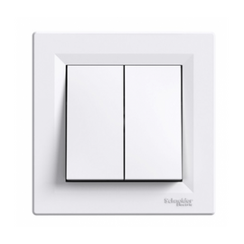 Зображення  Вимикач Schneider Electric Asfora EPH0600121 White прихованого монтажа