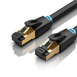 Изображение  Патч-корд витая пара Vention IKABG SFTP Cat 8 (1.5 м) black