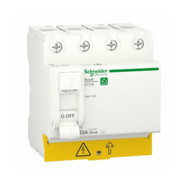 Зображення  Дифавтомат Schneider Electric RESI9 4P АС 63A