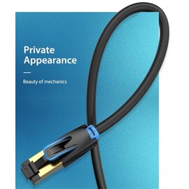 Изображение 5 Патч-корд витая пара Vention IKABI SFTP Cat 8 (3 м) black