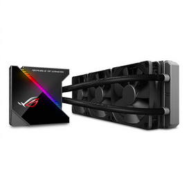 Изображение  Охлаждение для процессора Asus ROG Ryujin 3x120mm Aura OLED &ndash; 90RC0020-M0UAY0