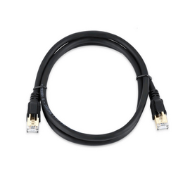 Изображение  Патч-корд витая пара Veggieg SSTP Cat.8 (3 м) black