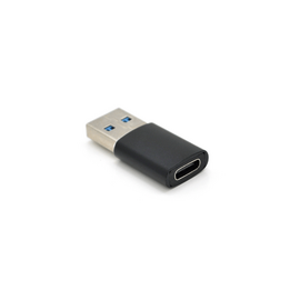 Зображення  Перехідник Veggieg USB 3.0 AM/Type-C (Female), Black - TC-106