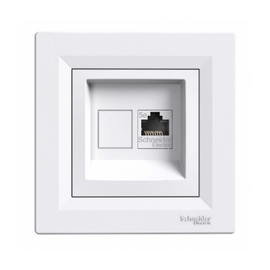Зображення  Розетка Schneider Electric Asfora EPH4300121 White прихованого типу