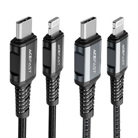 Зображення 2 Кабель Acefast C1-01 USB Type-C Lightning 3 A 1,2m Black - AFC1-01B