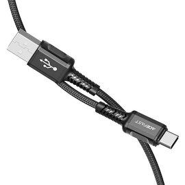 Зображення 2 Кабель Acefast C1-04 USB Type-C 3 A 1,2m Black - AFC1-04B