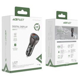 Зображення 3 Зарядний пристрій Acefast B6 metal 63W (USB-A+USB-C) Black &ndash; AFB6B