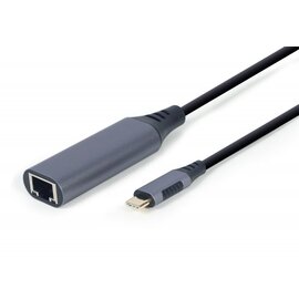 Зображення  Адаптер Cablexpert USB Type-C на Gigabit Ethernet - A-USB3C-LAN-01