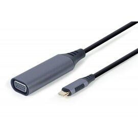 Зображення  Адаптер Cablexpert USB Type-C на VGA - A-USB3C-VGA-01