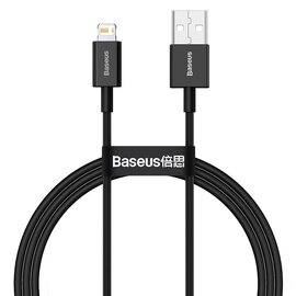 Зображення  Кабель Baseus Superior Fast Charging USB-Lightning, 2м Black - CALYS-C01